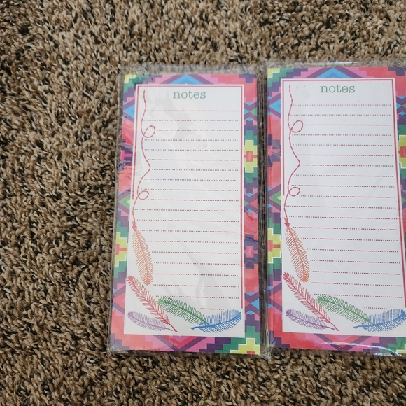 Colorful Feather Notepads - Picture 2 of 2